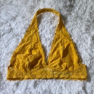 Yellow bralette no padding